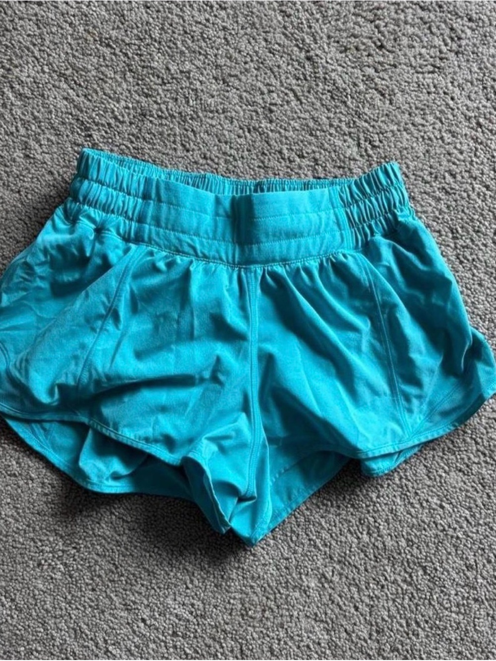 lululemon athletica Turquoise Athletic Shorts